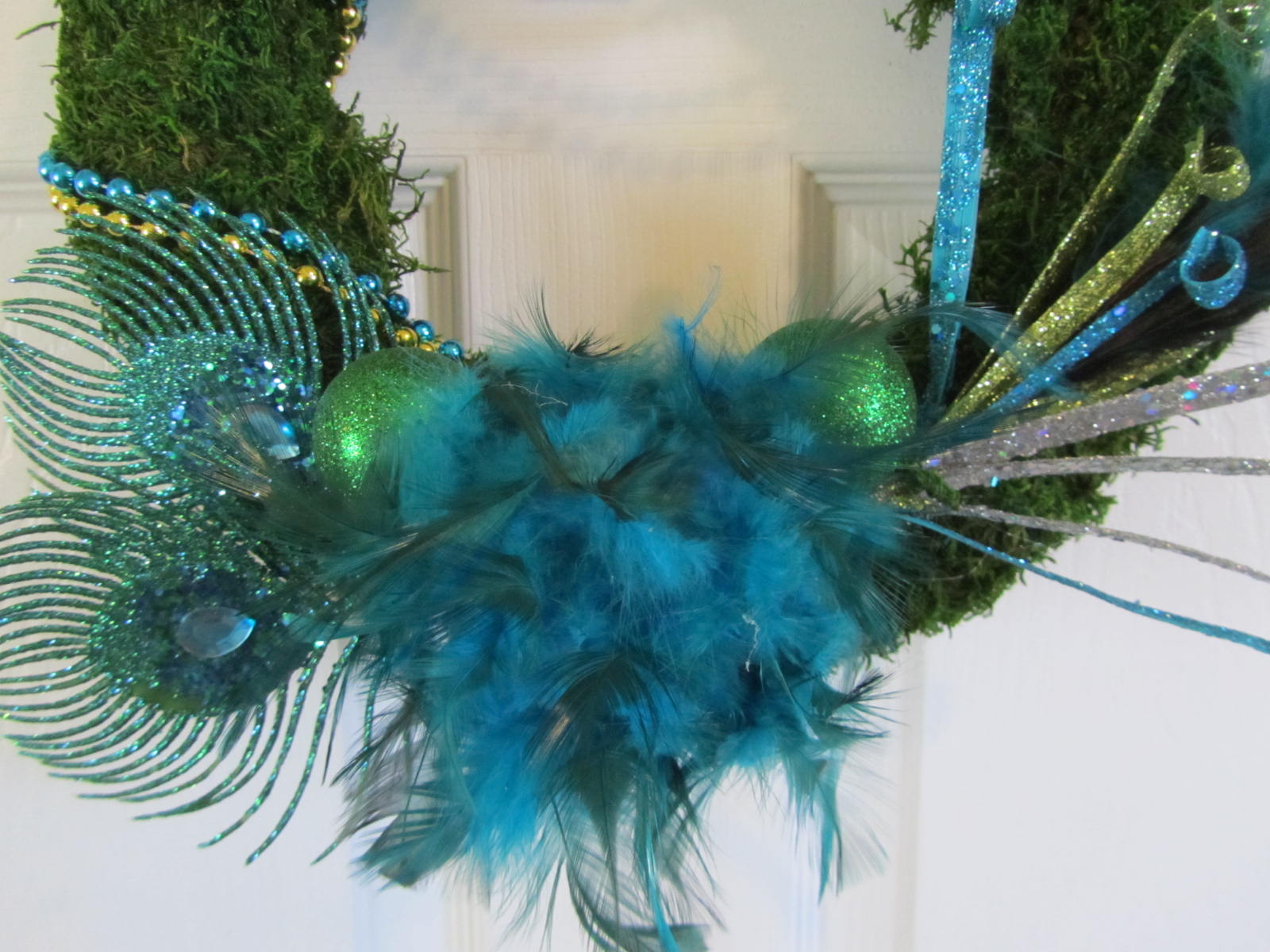 Mardi Gras Wreath on Luulla